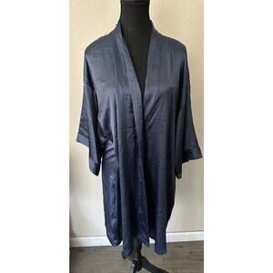 Womens Blue Victoria Secret Robe Size M/L